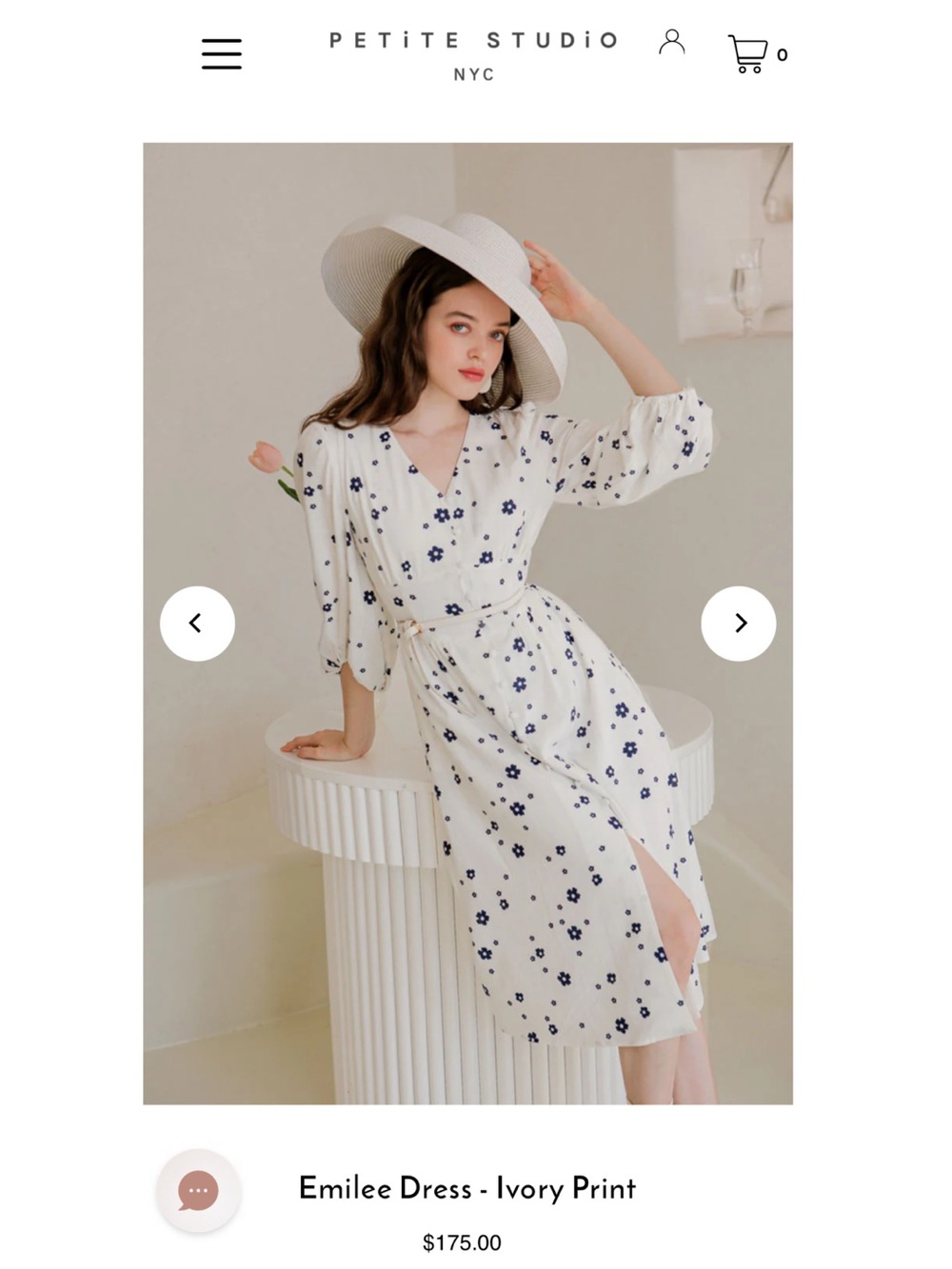 Petite Studio Emilee midi dress